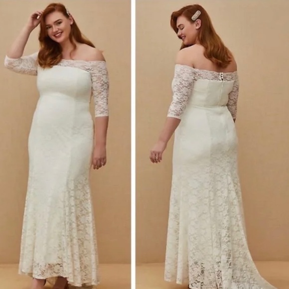 NWT Torrid wedding dress - Picture 1 of 3